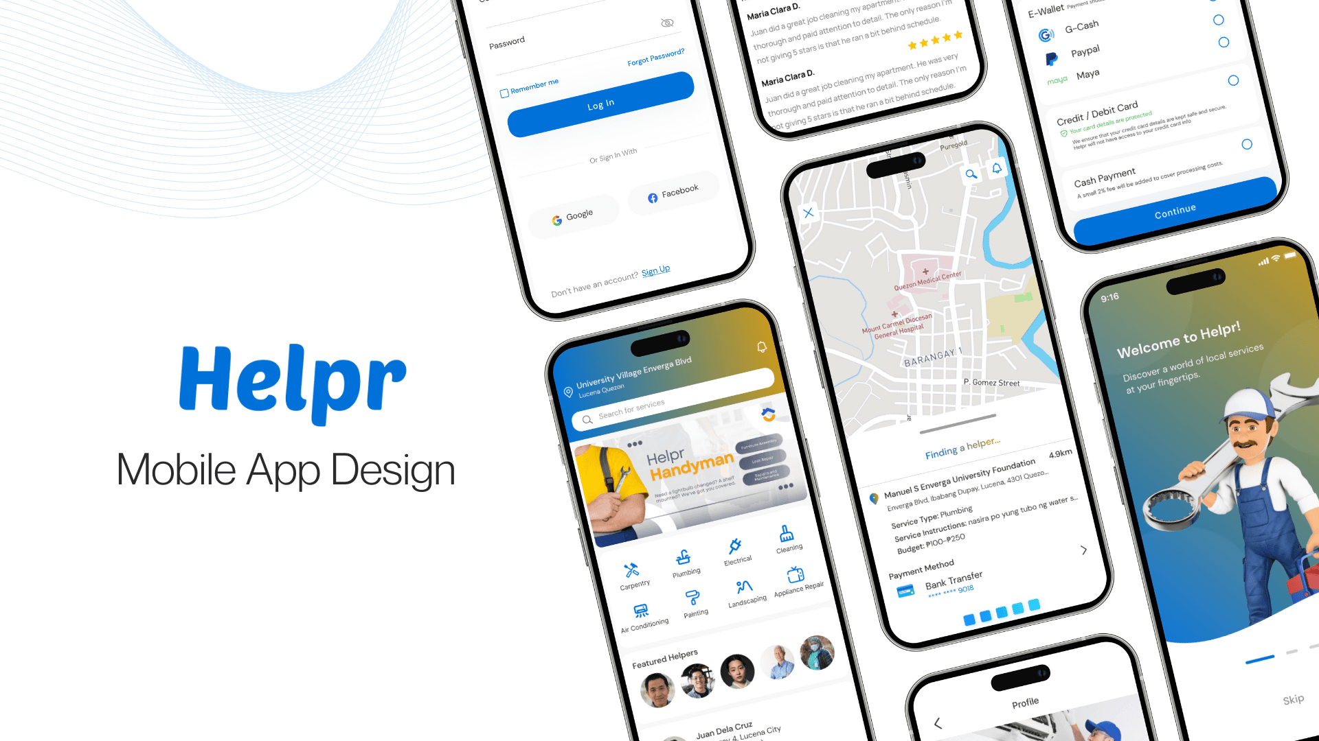 Helpr screenshot 1